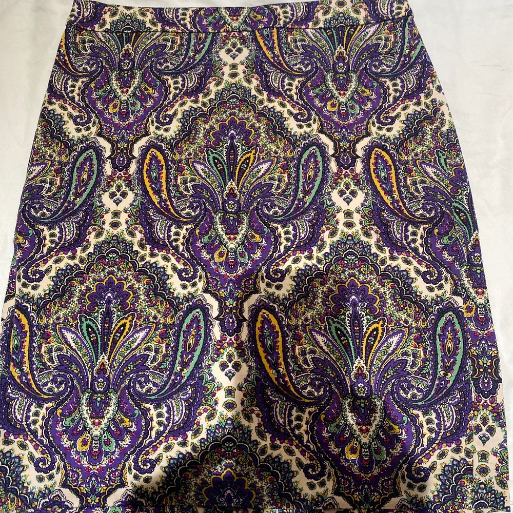 J crew size 6 skirt